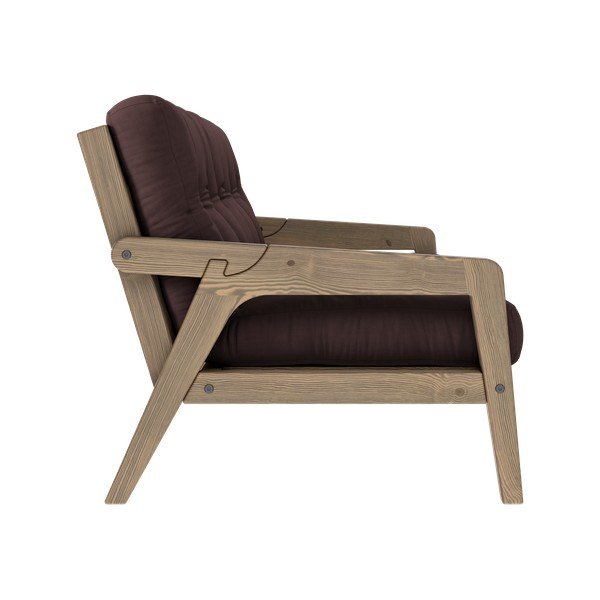 Brūns dīvāns 204 cm Grab – Karup Design-image-4