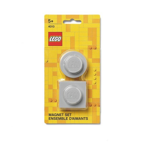 2 pelēku LEGO® magnētu komplekts-image-1
