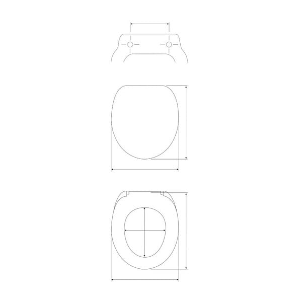 Tualetes poda sēdeklis 38x41 cm Aldeno – Wenko-image-2