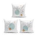 3 dekoratīvo spilvendrānu komplekts Minimalist Cushion Covers Drawing Modern, 45 x 45 cm