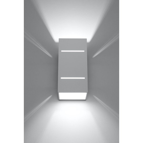 Balta sienas lampa Sollux Torre-image-1