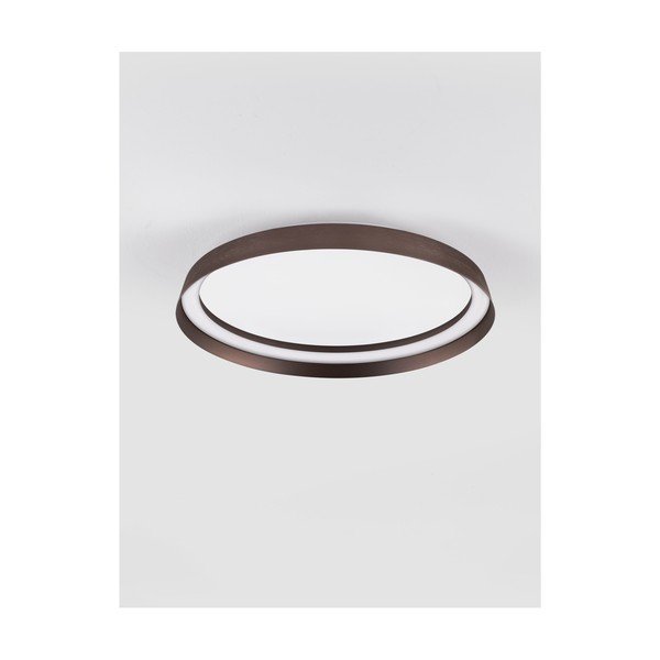 Brūna alumīnija LED griestu lampa ar regulējamu spilgtumu Ormi – Nova Luce-image-3
