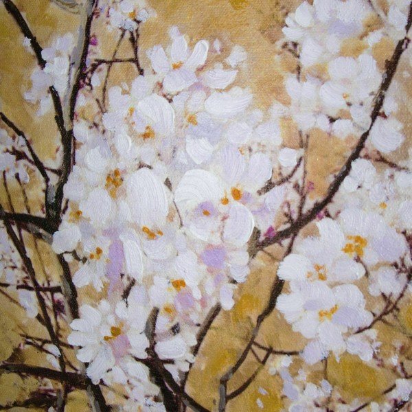 Ar rokām apgleznota glezna Graham & Brown Blossom, 70 x 90 cm-image-3