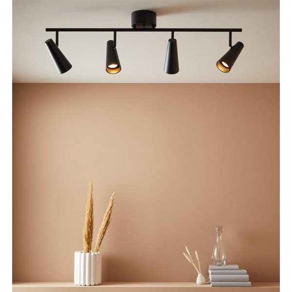 Melna griestu lampa Markslöjd Crest, platums 93,5 cm-image-1