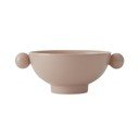 Gaiši rozā porcelāna servēšanas bļodiņa Inka – OYOY Living Design
