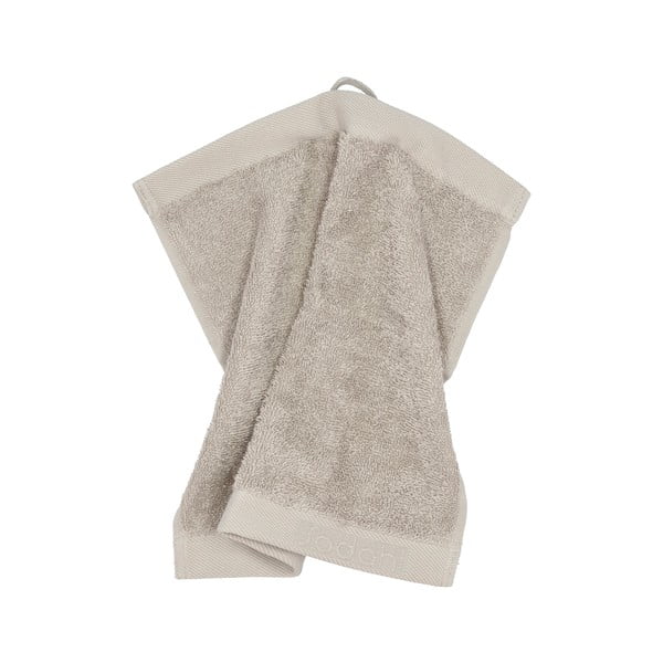 Gaiši pelēks frotē kokvilnas dvielis 30x30 cm Comfort – Södahl-image-3