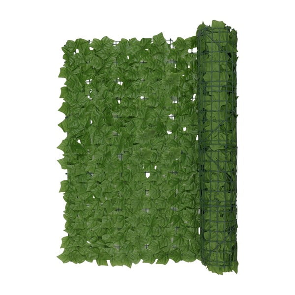 Zaļš plastmasas balkona aizslietnis 300x100 cm Ivy – Maximex-image-3