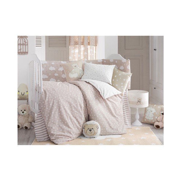 Zils bērnu spilvens ar kokvilnu Mike & Co. NEW YORK Pillow Toy Smart Cat, 23 x 33 cm-image-2