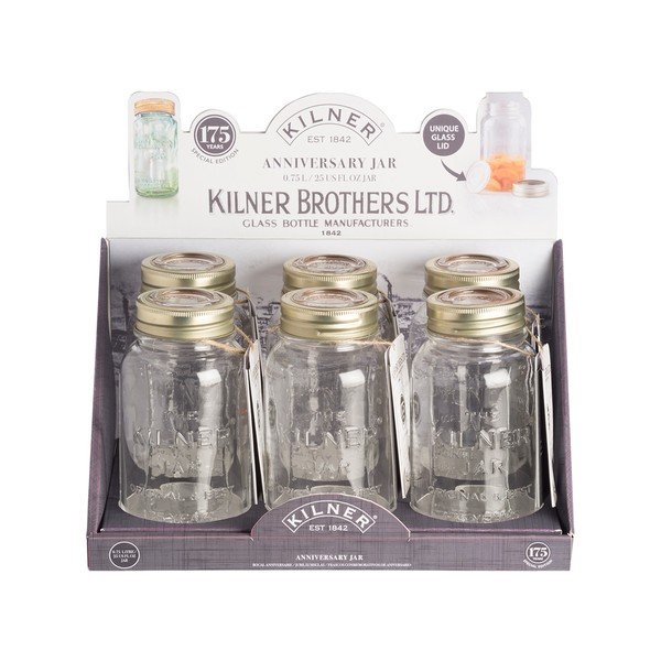 Kilner jubilejas burka ar uzskrūvējamu vāciņu, 0,75 l-image-2