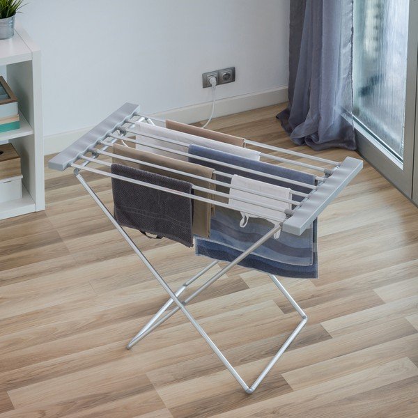 Pelēks salokāms elektriskais veļas žāvētājs InnovaGoods Clotheshorse-image-4