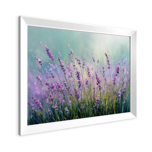 Drukāta glezna ar rāmi 75x56 cm Lavender – Styler-image-4