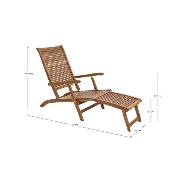 Dabīga toņa masīvkoka dārza zvilnis Noemi – Bizzotto-image-3