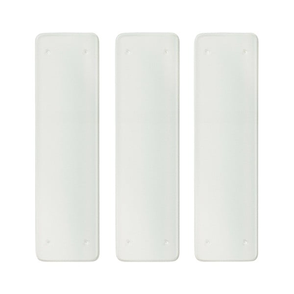 Stikla plaukts moduļu plauktu sistēmai (3 gab.) 110x1 cm Sitra – Kave Home