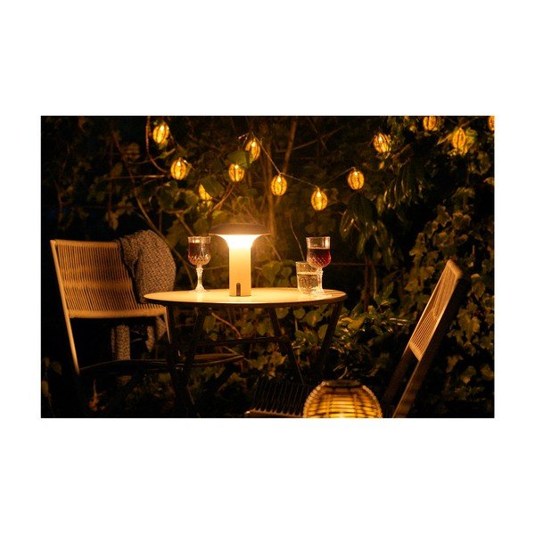 LED galda/pārvietojams āra gaismeklis ar USB ø 18 cm Ramsey – House Nordic-image-2