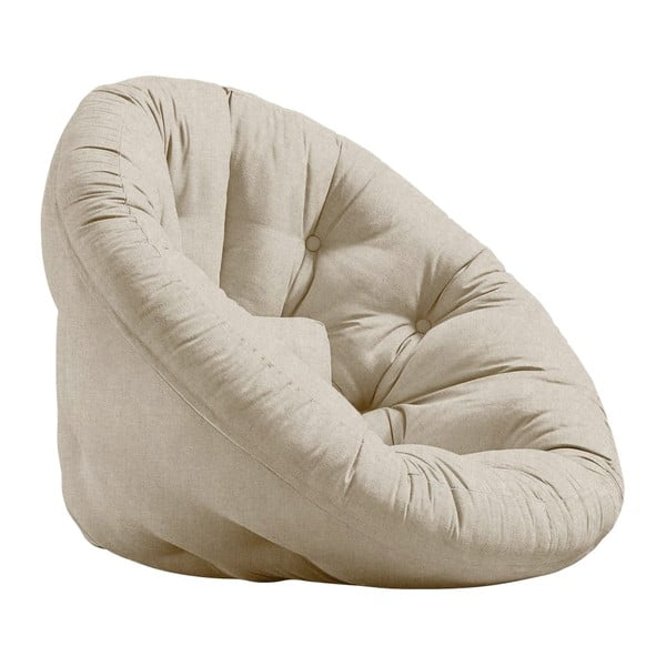Maināms matrača krēsls Karup Design Nest Linen Beige