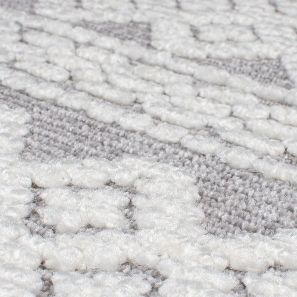 Pelēks mazgājams paklājs 218x160 cm Jhansi – Flair Rugs-image-3