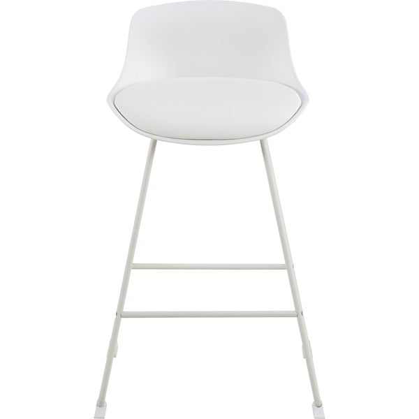 Balts bāra krēsls (sēdekļa augstums 66 cm) Tina – Actona-image-4