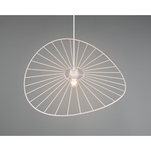 Balta piekaramā lampa ø 60 cm Chapeau – Reality-image-2