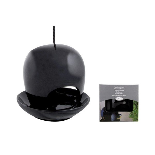 Melns keramikas barotava Esschert Design, ⌀ 18 cm-image-1