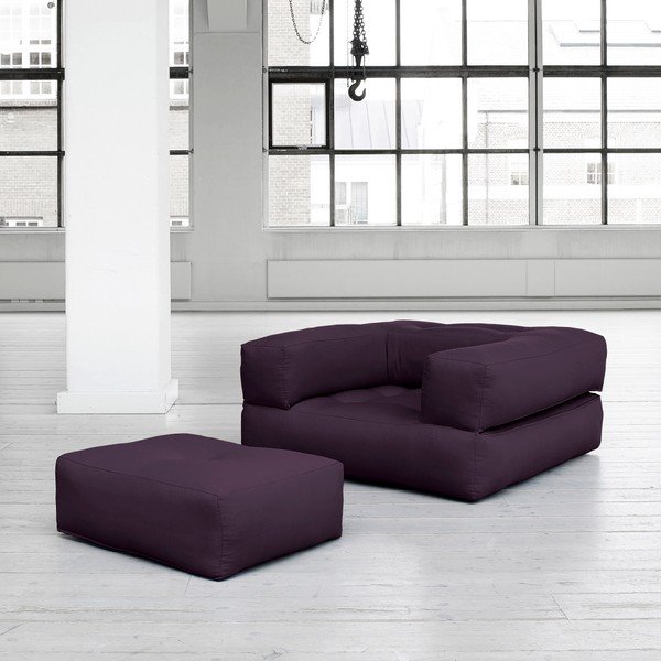 Maināms krēsls Karup Cube Purple-image-1