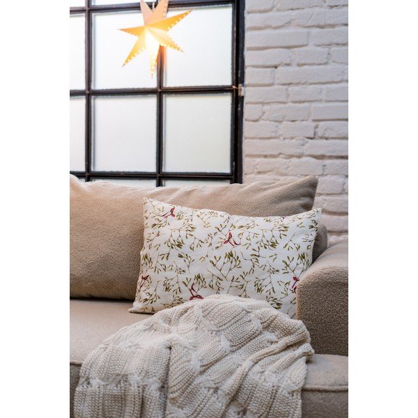 Spilvendrāna ar Ziemassvētku motīvu 40x60 cm – Linen Tales-image-1