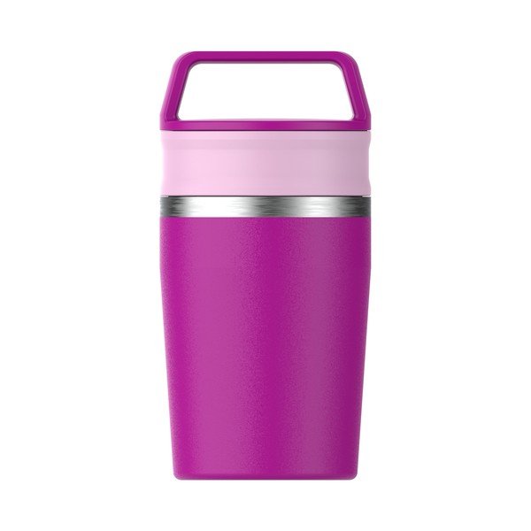 Rozā nerūsējošā tērauda termokrūze 230 ml Café-To-Go Travel Mug Violet Blossom – Stanley-image-2