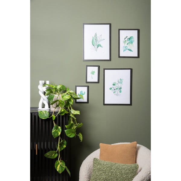 Balts keramikas svečturis trim svecēm PT LIVING Twisted, augstums 31,4 cm-image-1