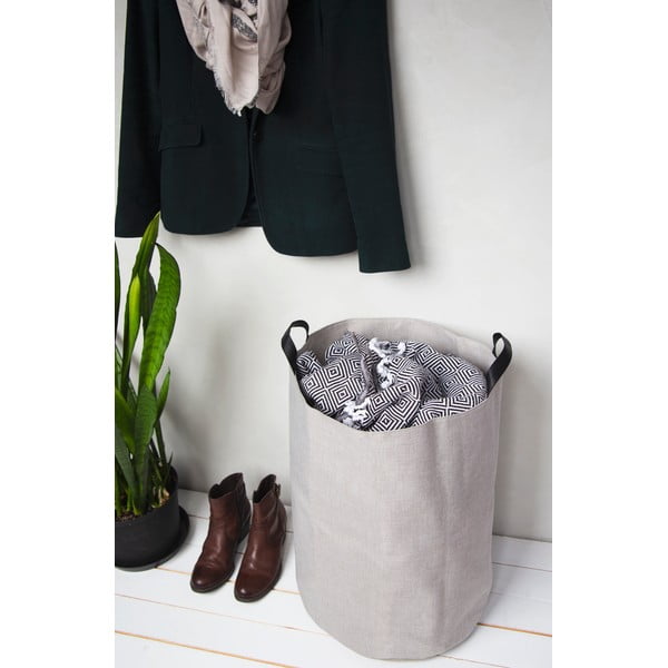 Bēšs veļas grozs Bigso Box of Sweden Bin, 69 l-image-1