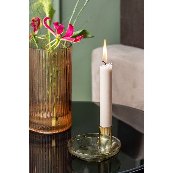 Zaļš stikla svečturis PT LIVING Tub-image-1