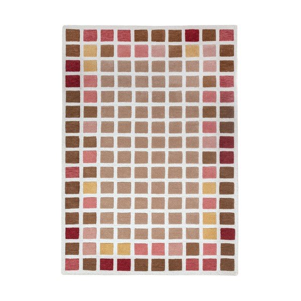 Rozā ar rokām darināts vilnas paklājs 160x230 cm Renga Wool – Flair Rugs