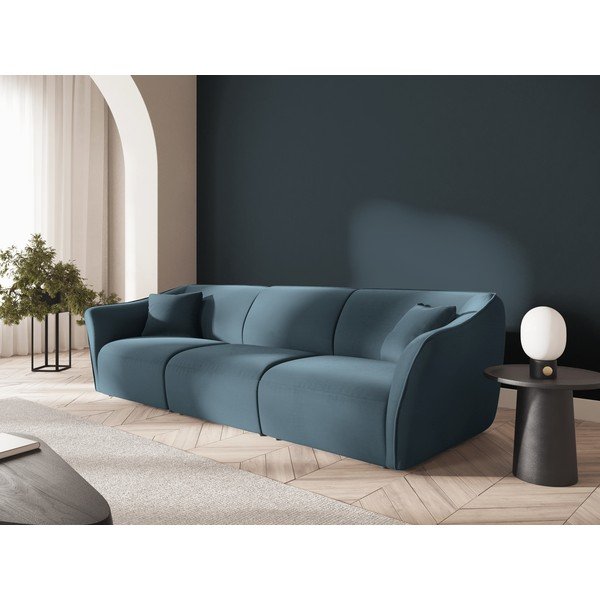 Zils samta dīvāns 292 cm Tokyo – Cosmopolitan Design-image-1