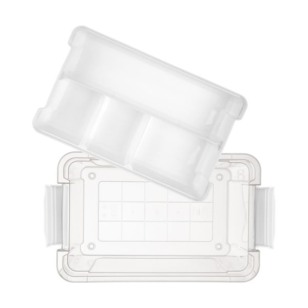 Plastmasas uzglabāšanas kaste ar vāku 35x23x17 cm Multi Stormax – Orion-image-2