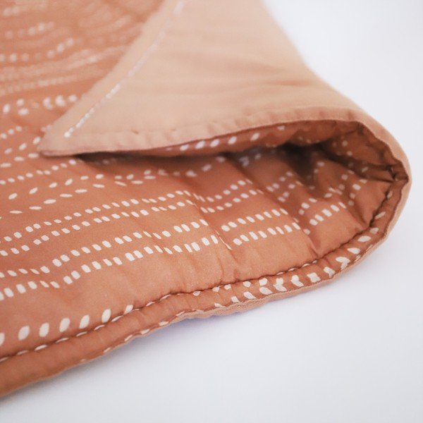 Oranžs bērnu rotaļu paklājiņš Nepo Terracotta – Nattiot-image-4