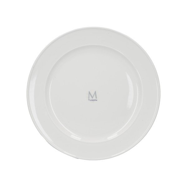 Balts porcelāna šķīvis Mikasa Ridget, ø 29 cm-image-1
