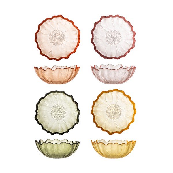 Stikla saldējuma bļodiņas (4 gab.) 120 ml Kana – Bloomingville