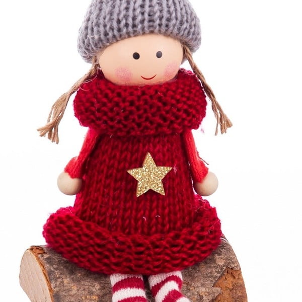 Ziemassvētku figūriņa Girl – Casa Selección-image-1