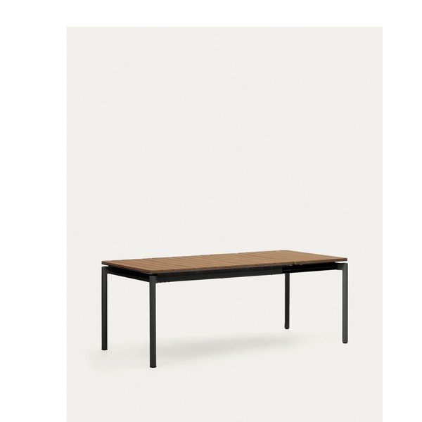 Alumīnija dārza ēdamgalds 90x140 cm Canyelles – Kave Home-image-4