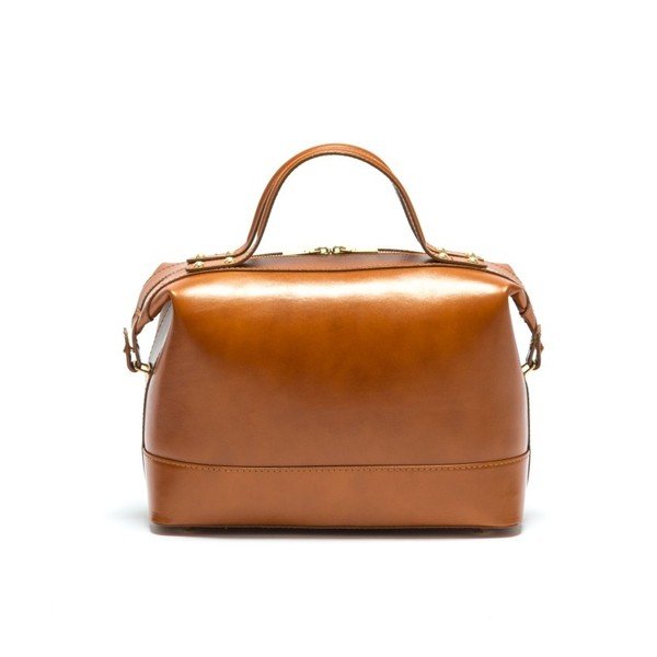 Ādas rokassoma Anna Luchini 355L Cognac-image-2