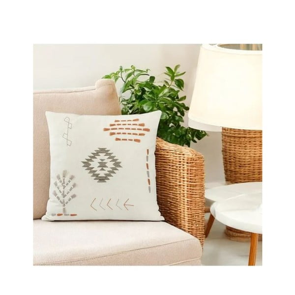 Spilvendrāna no kokvilnas maisījuma 45x45 cm – Mila Home-image-2