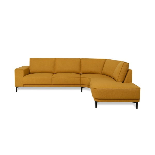 Sinepju dzeltens stūra dīvāns (ar labo stūri) Copenhagen – Scandic