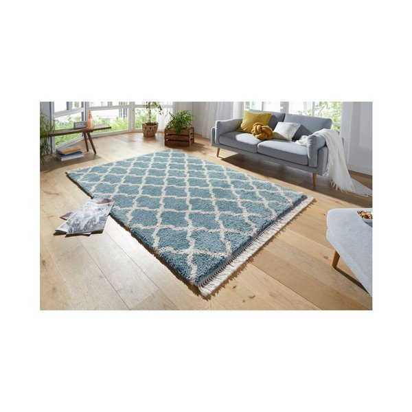 Zils paklājs Mint Rugs Marino, 200 x2 90 cm-image-3