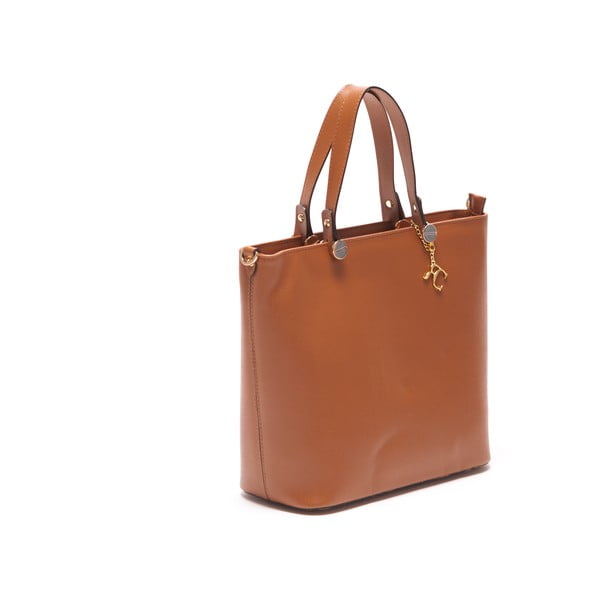 Ādas rokassoma Damien 432 Cognac-image-1
