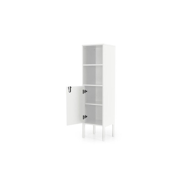 Balts skapis Tenzo Uno, augstums 152 cm-image-3