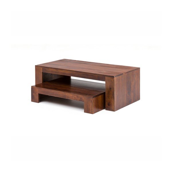 2 akācijas koka TV galdiņu komplekts WOOX LIVING Jasper-image-2