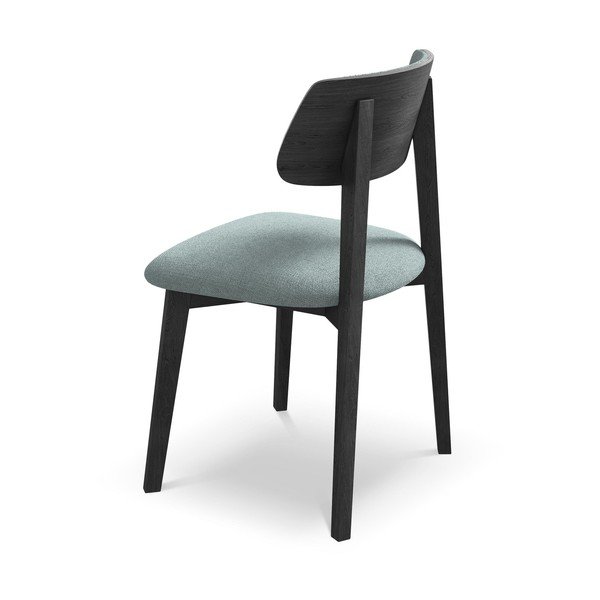 Zils masīvkoka pusdienu krēsls Niu – Makamii-image-3