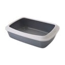 Pelēka kaķu pakaišu kaste 37x50 cm Savic Iriz – Plaček Pet Products