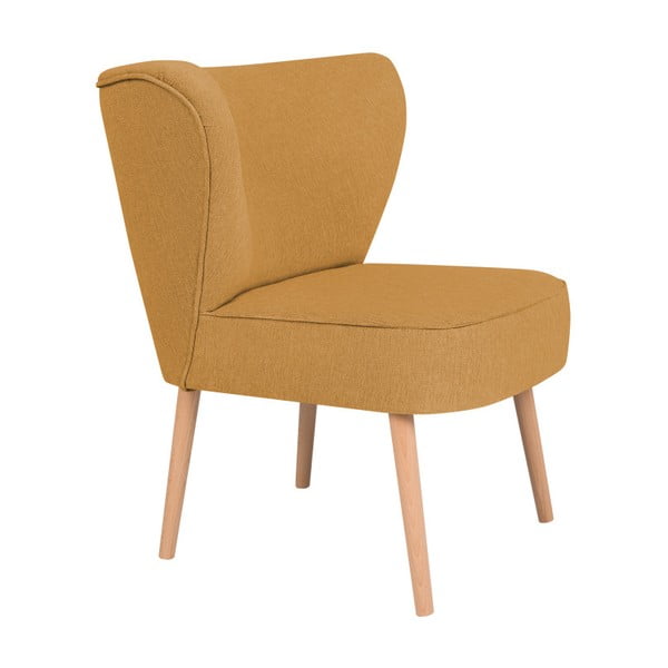 Dzeltens krēsls Cosmopolitan dizains Matteo