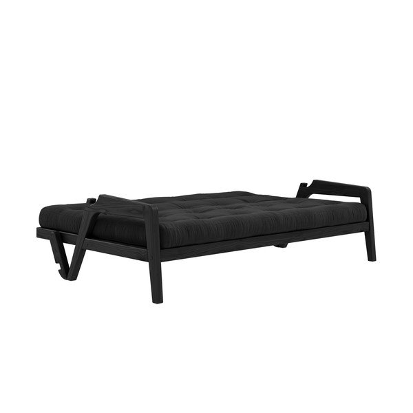 Izvelkamais dīvāns Karup Design Grab Black Charcoal-image-4