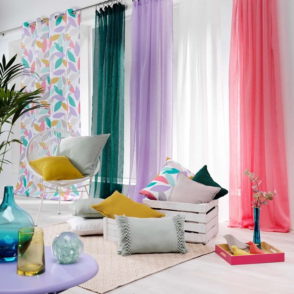 Balts dienas aizkars 140x240 cm Linka – douceur d'intérieur-image-3