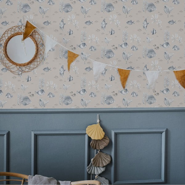 Bērnu tapetes 50x280 cm Fish – Dekornik-image-1